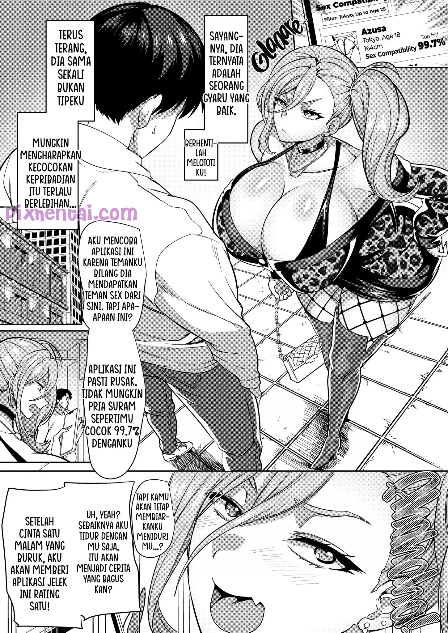 Komik hentai xxx manga sex bokep Seiki Matching Appli de Deatta Karada no Aishou dake wa Saikou no Onna 4